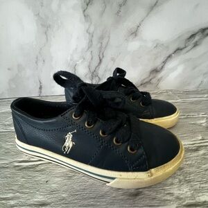 Ralph Lauren Polo Navy Toddler/Boys Sneakers